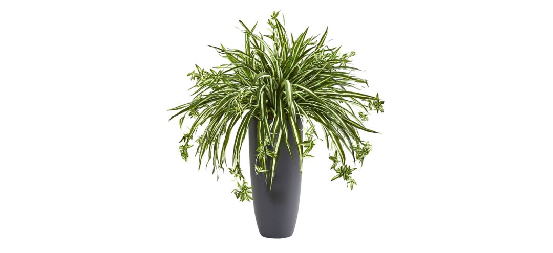 33in. Spider Artificial Plant in Planter