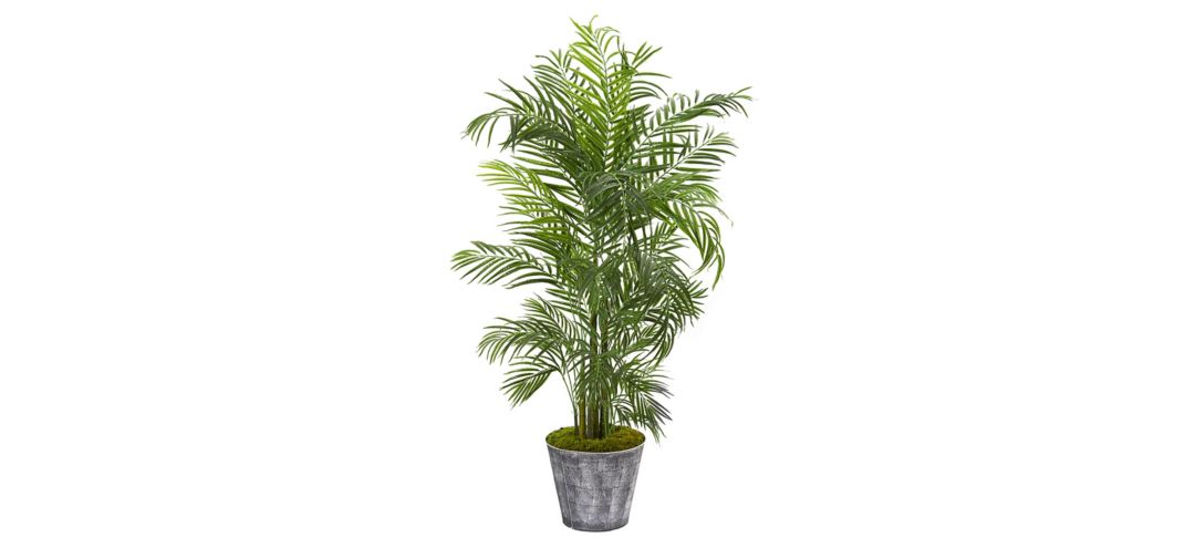 141197360 63in. Areca Palm Artificial Tree in Decorative Pla sku 141197360