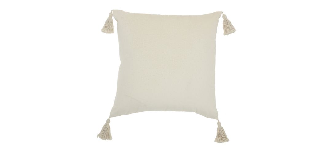 "Mina Victory 20"" Embossed Throw Pillow"