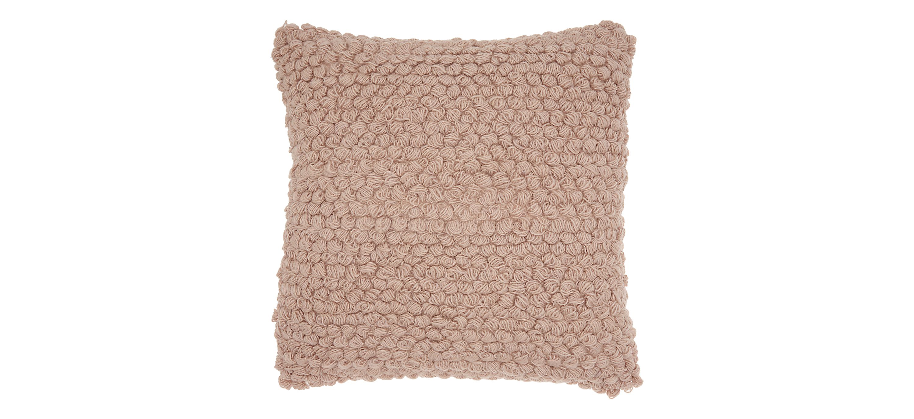 Mina Victory Thin Group Loops Blush Throw Pillow