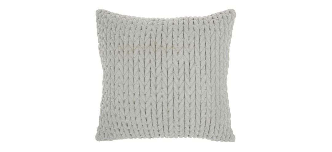 Nourison Quilted Chevron Throw Pillow