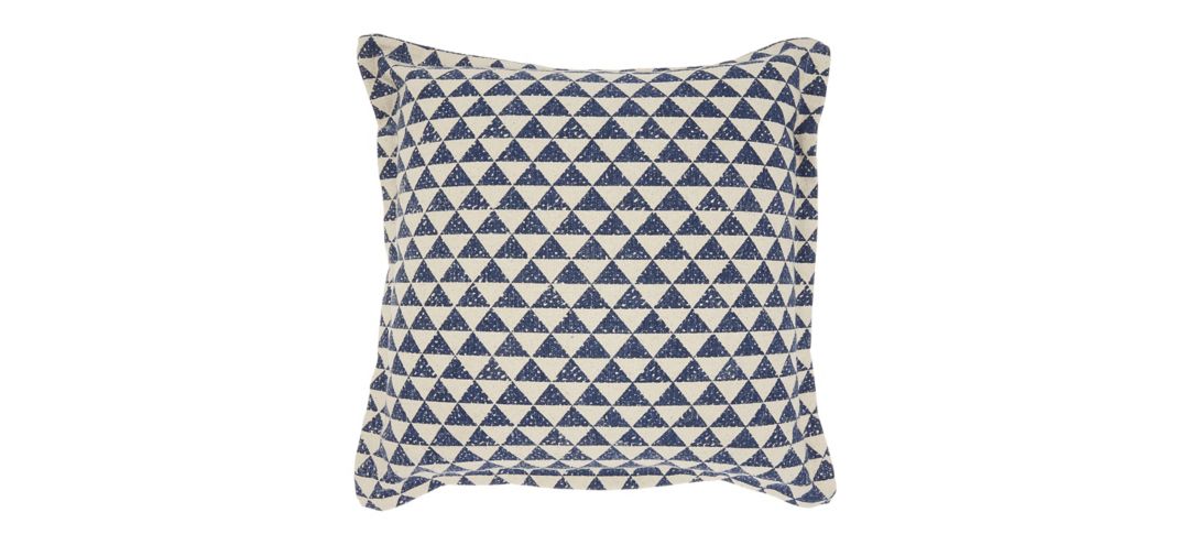 Nourison Printed Triangles Throw Pillow