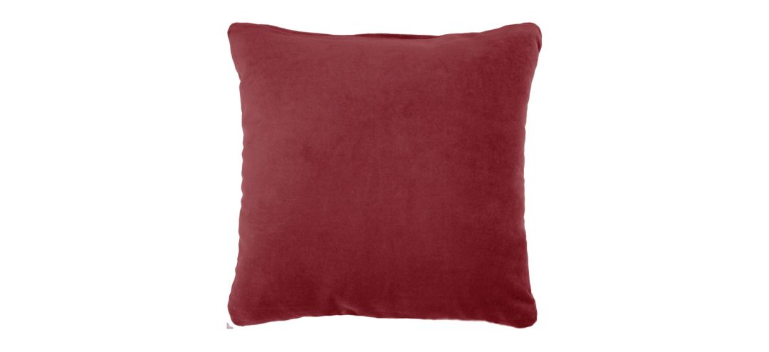 Nourison Solid Velvet Throw Pillow