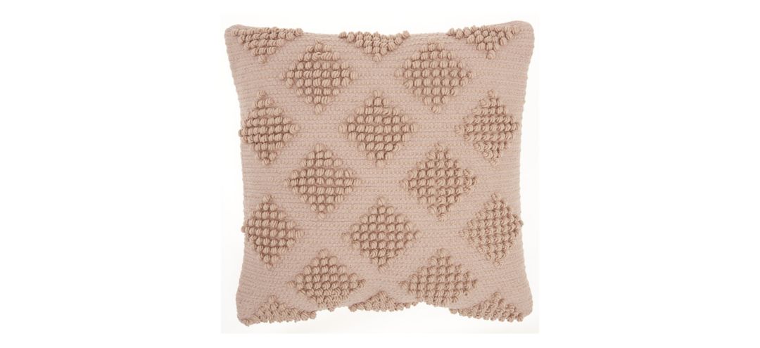 Mina Victory Woven Diamonds Throw Pillow