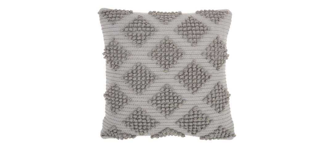 Mina Victory Woven Diamonds Throw Pillow