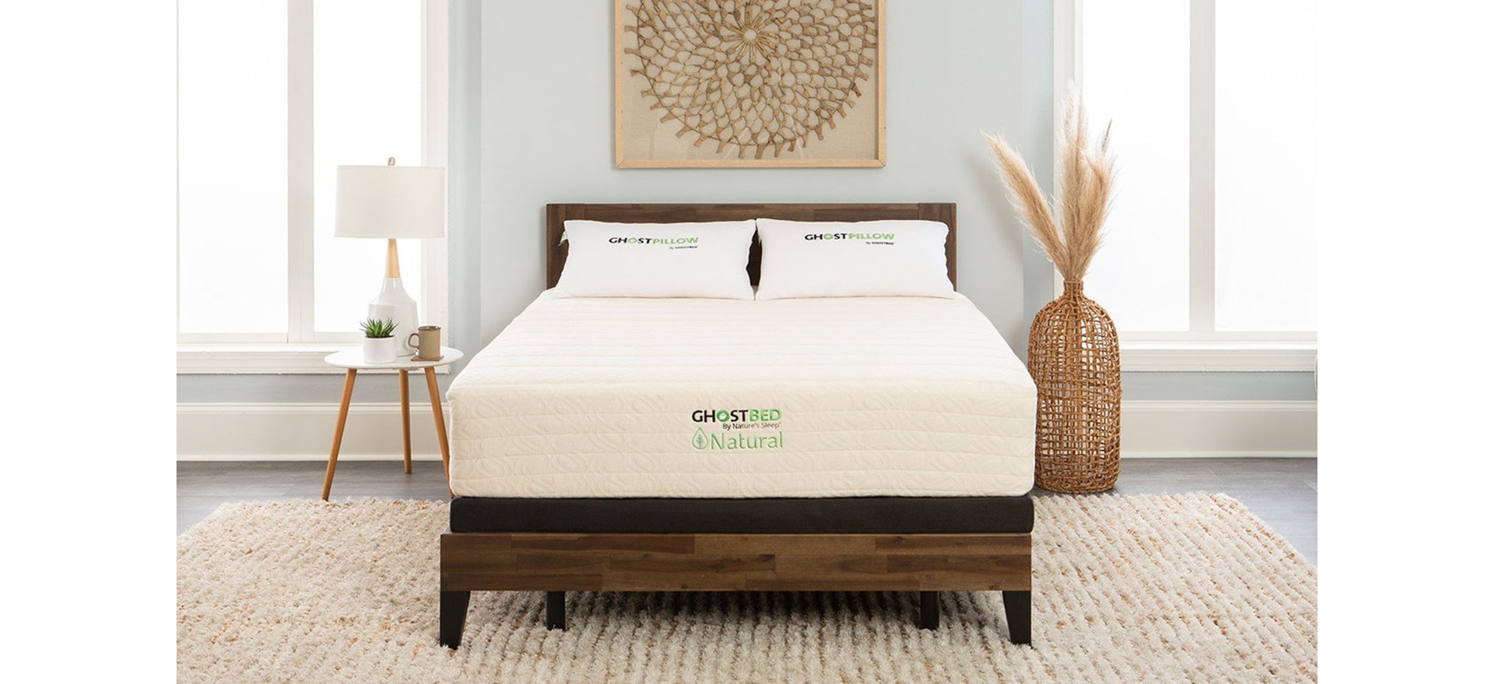GhostBed 12 Natural Hybrid Mattress in a Box