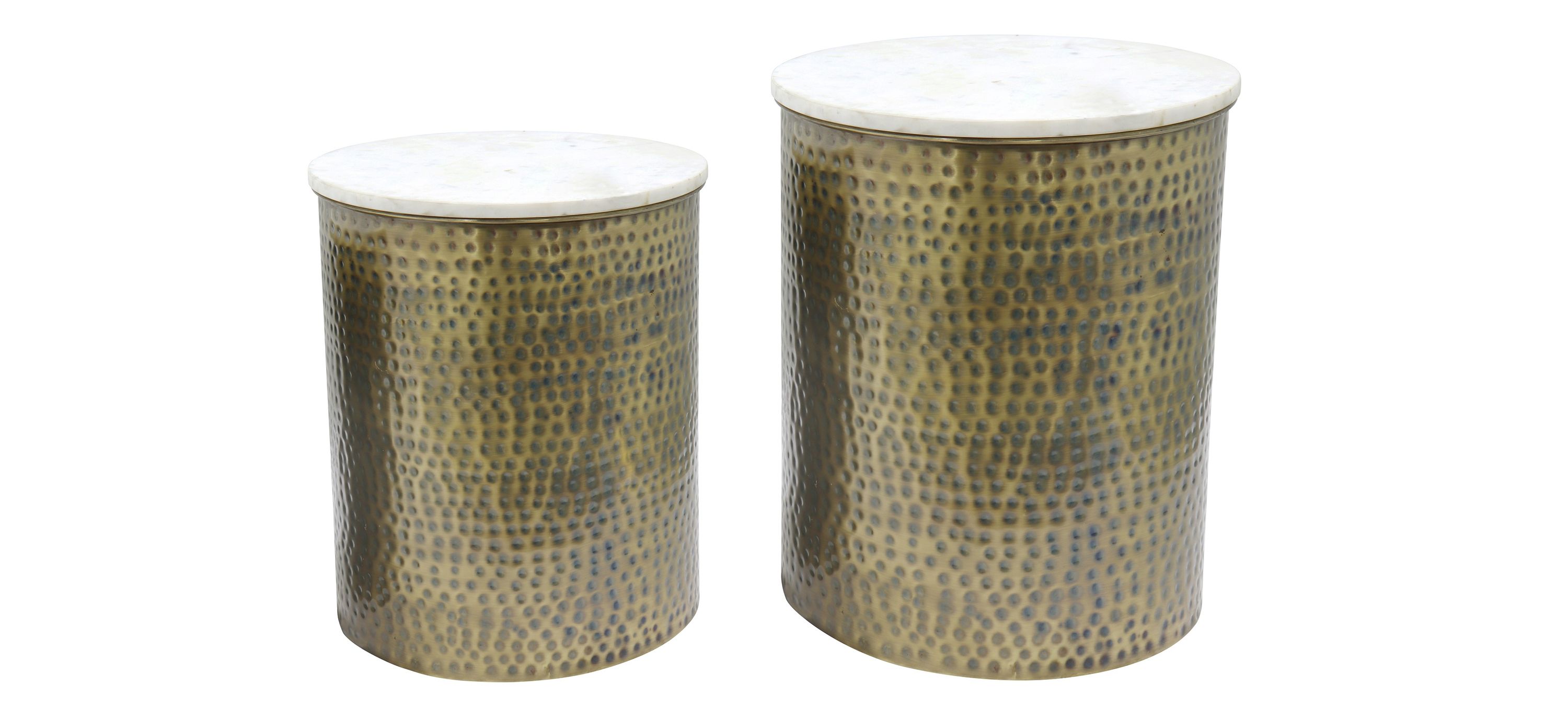 Kent Marble Side Tables - Set of 2