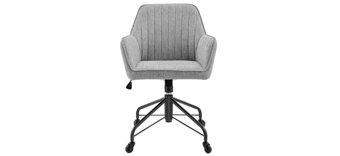 371252990 Thompson Fabric Swivel Office Arm Chair sku 371252990