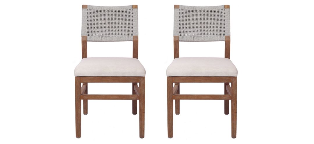 711274040 Pierre Rope Dining Chair: Set of 2 sku 711274040