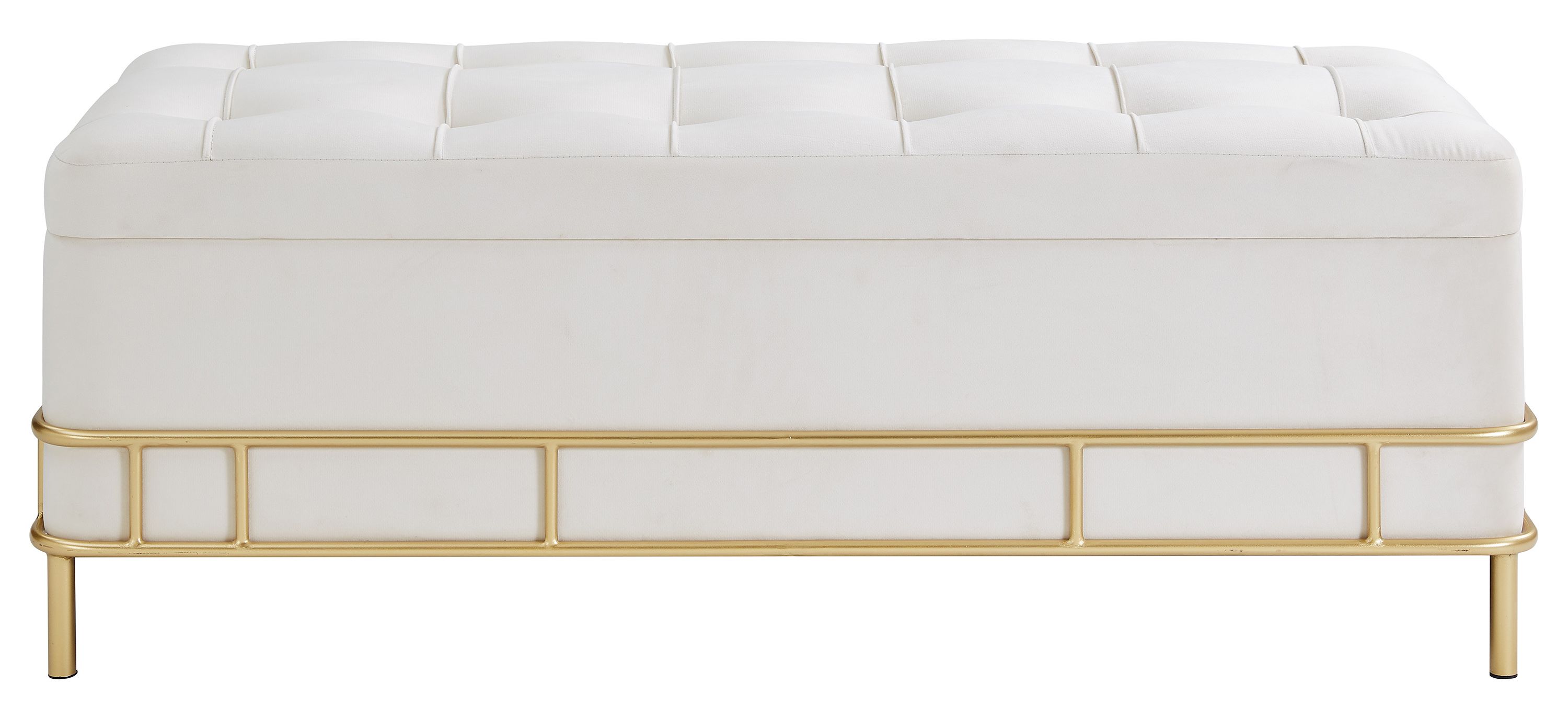 La Jolla Tufted Storage Bench