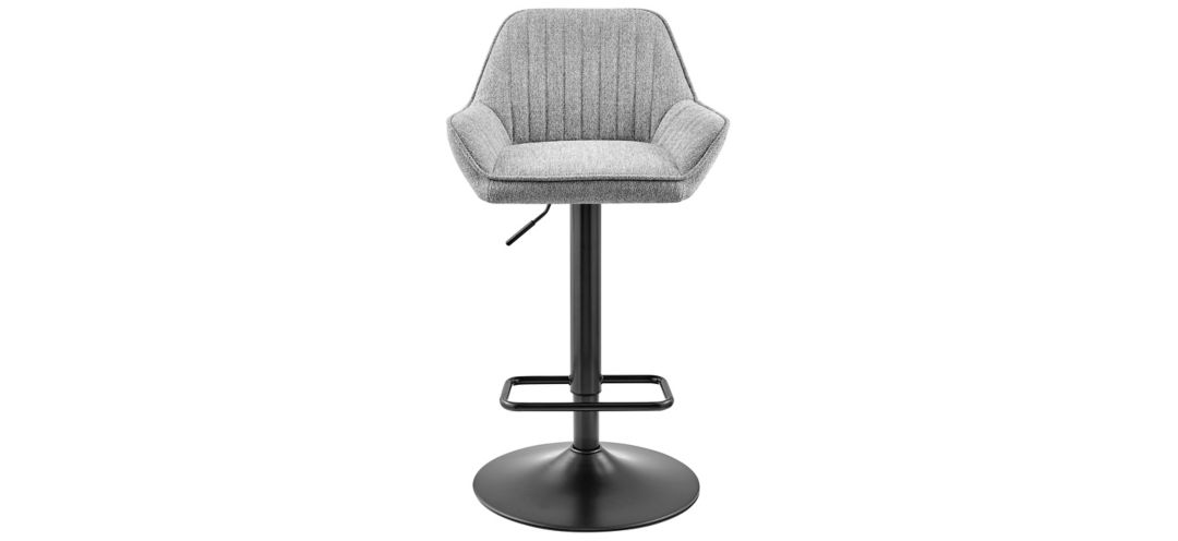 Luther Fabric Gaslift Swivel Bar Stool