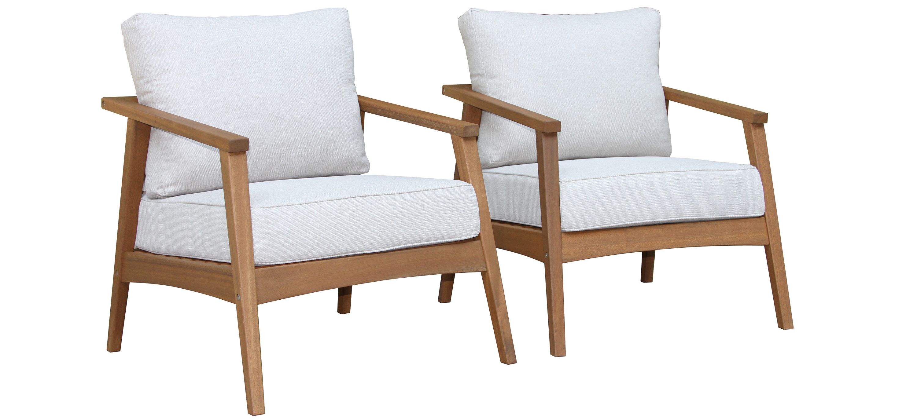 Agrippa Outdoor Armchair -set of  2