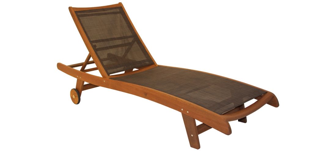 Cheedle Outdoor Reclining Chaise Lounge Chair
