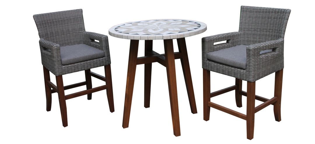 Bassey 3 pc. Counter Height Bistro Set