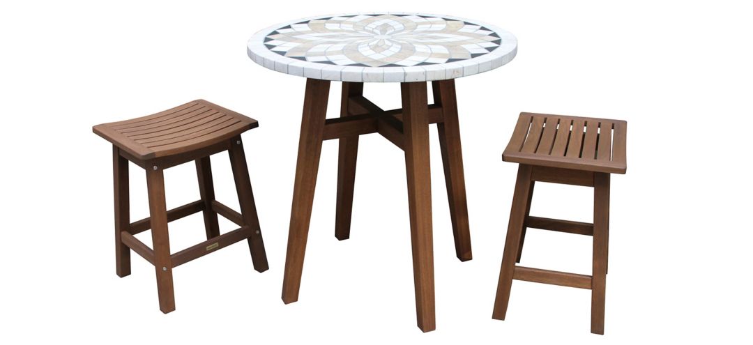 Biddle 3 pc. Counter Height Bistro Set