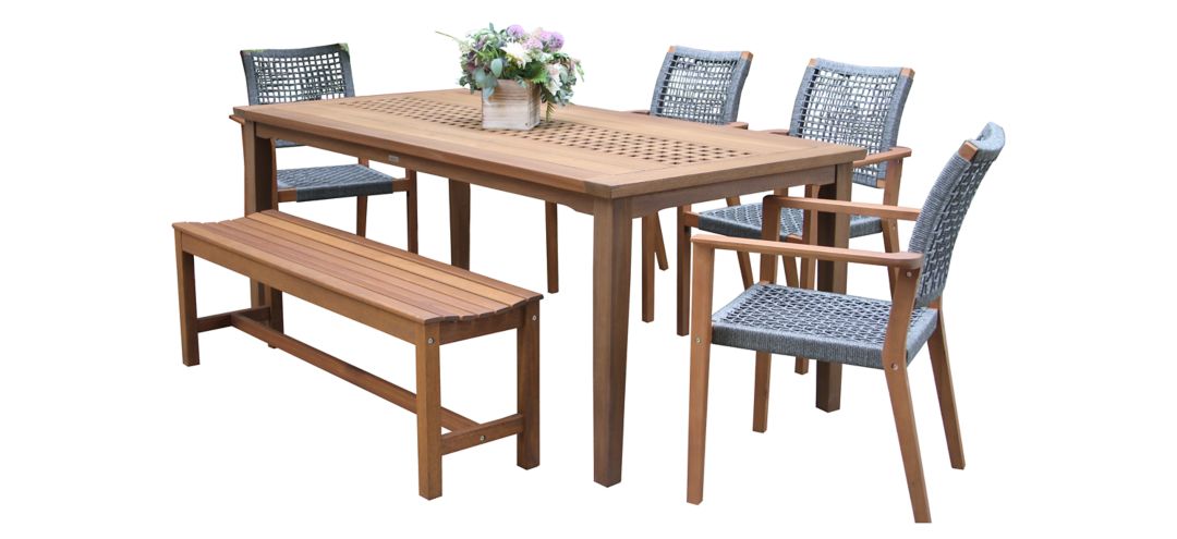 248014760 Farmhouse 6 pc. Dining Set sku 248014760