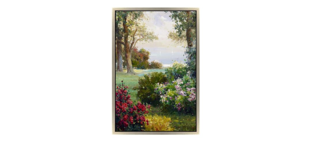View to Lake Framed Wall Art