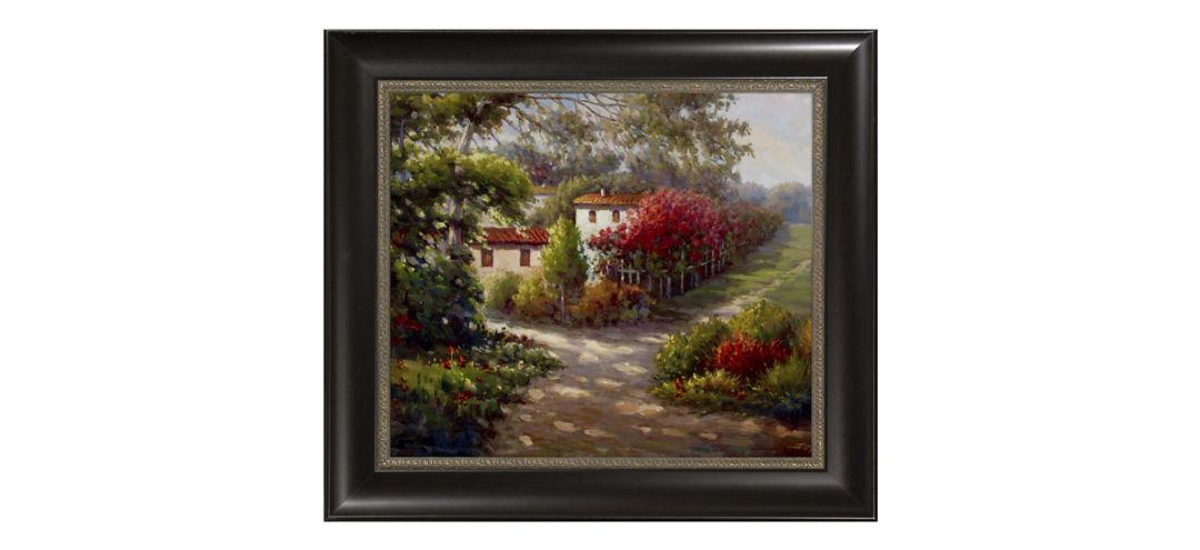 Country Home Framed Canvas Wall Art