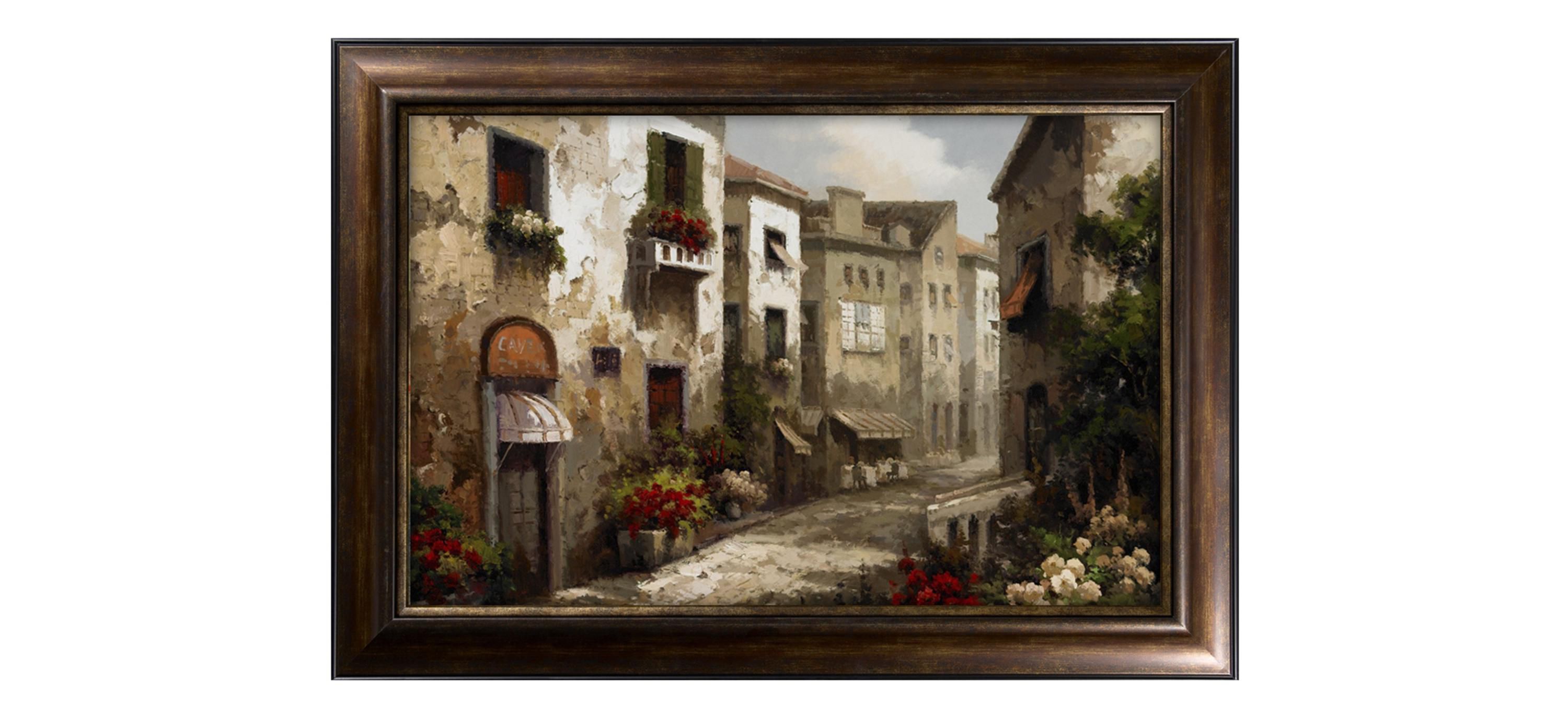 Early Morning Framed Canvas Wall Art