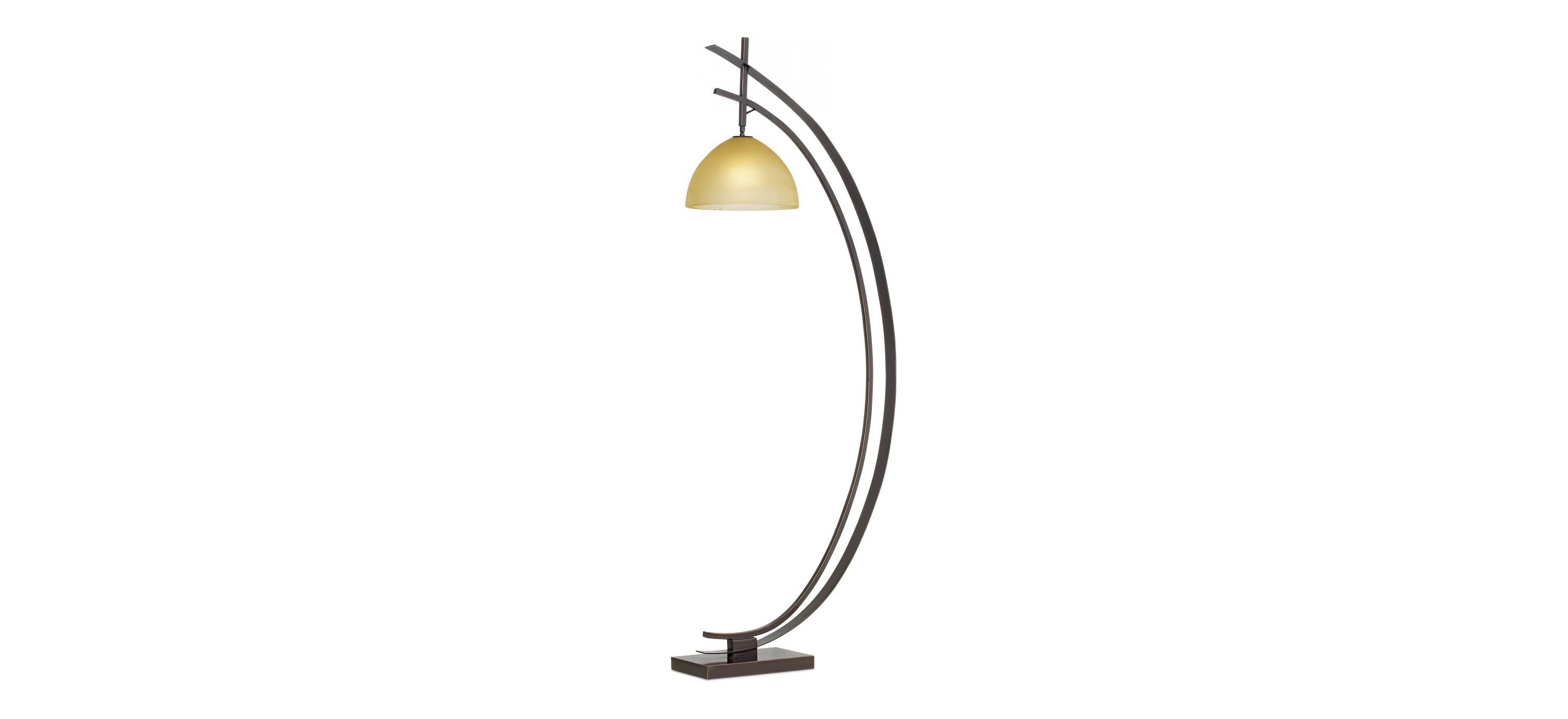 kathy ireland Home Orbit Arc Floor Lamp