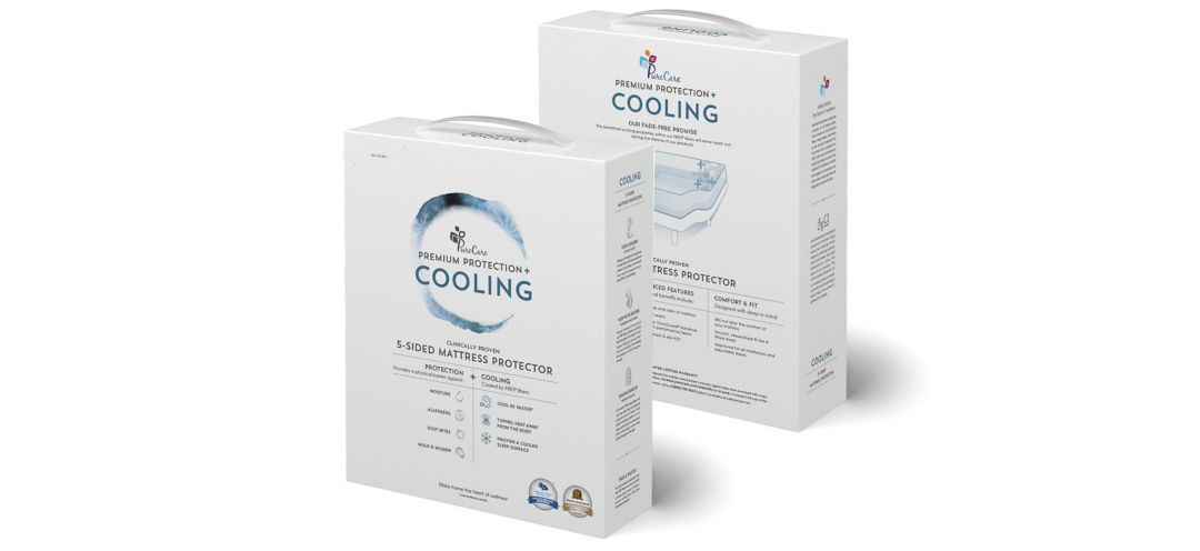 PureCare Cooling 5-Sided Mattress Protector