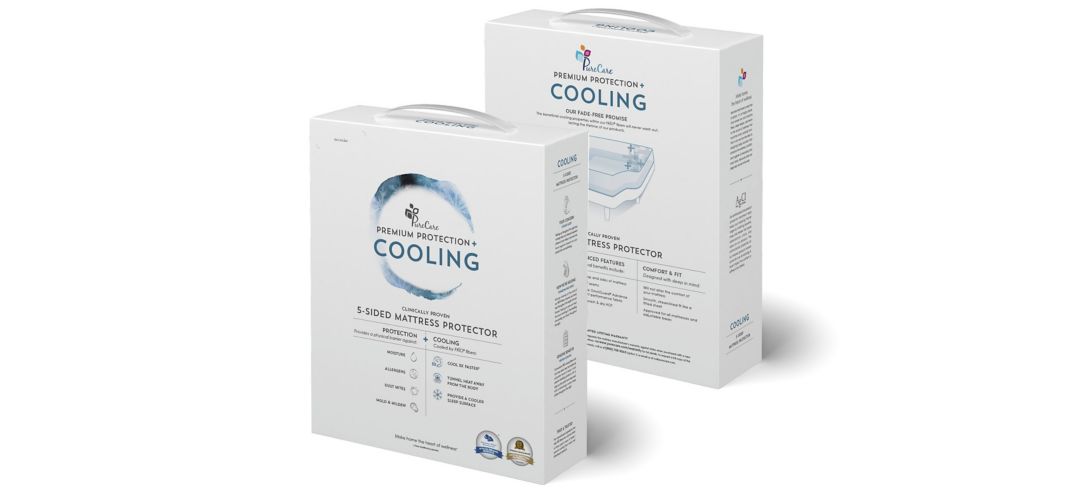 440033161 PureCare Cooling 5-Sided Mattress Protector sku 440033161