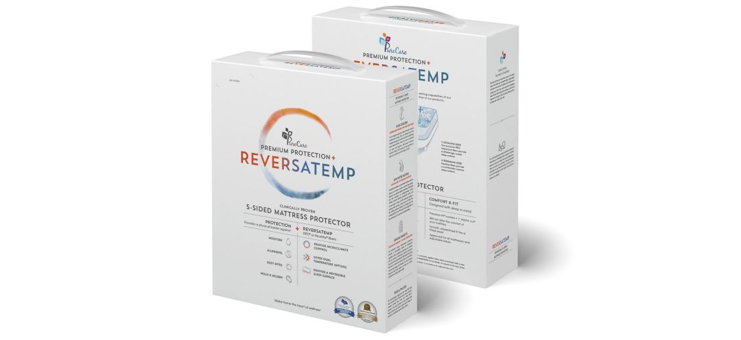 440038171 PureCare ReversaTemp 5-Sided Mattress Protector sku 440038171