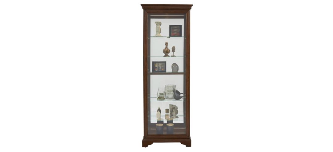 Pulaski Mirrored Gallery Curio Cabinet