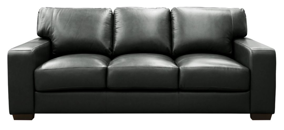Bordeaux Leather 3-Seater Sofa