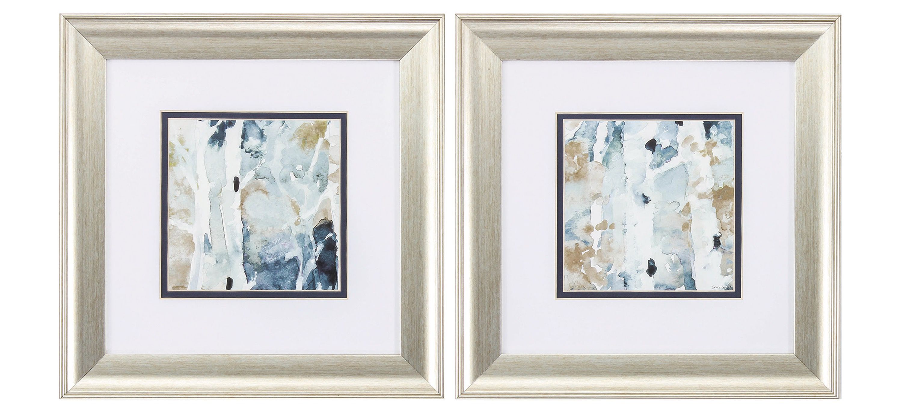 Blue Water Color Wall Art