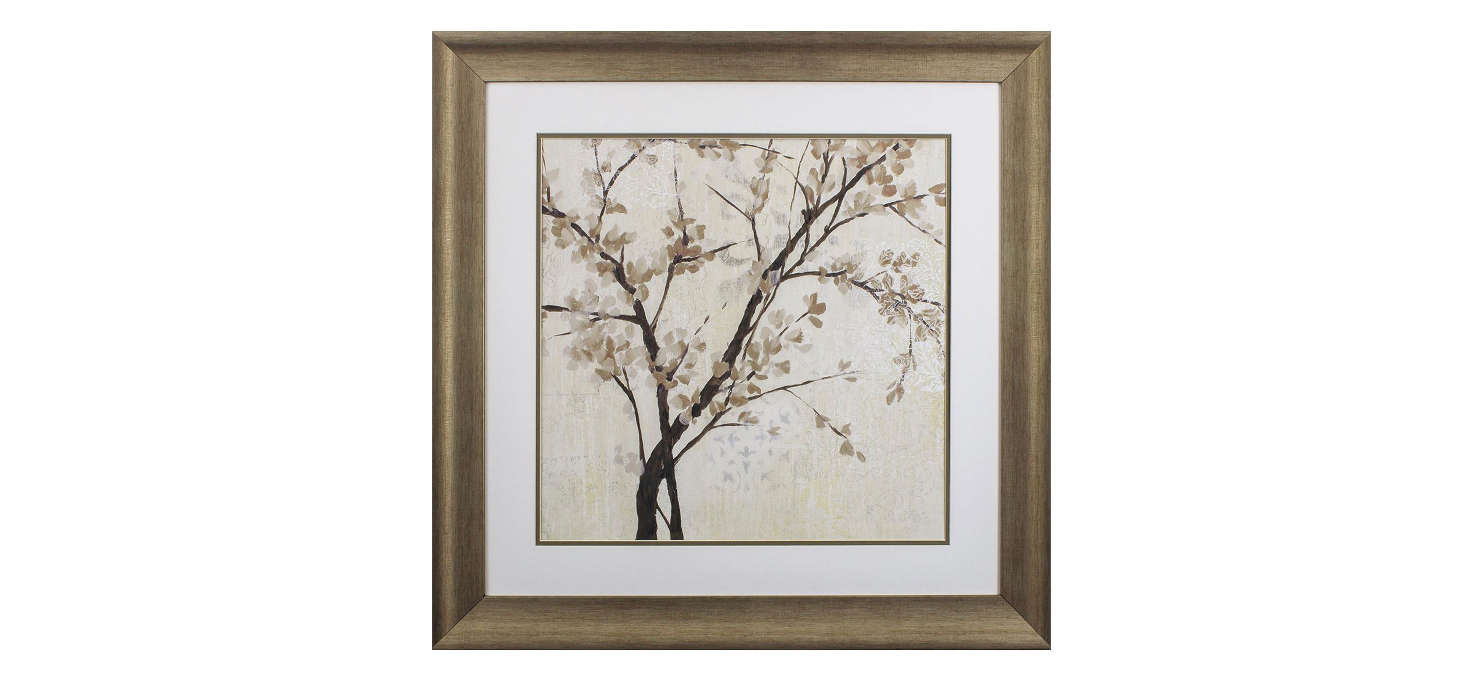 Neutral Blossoms Cream II Wall Art