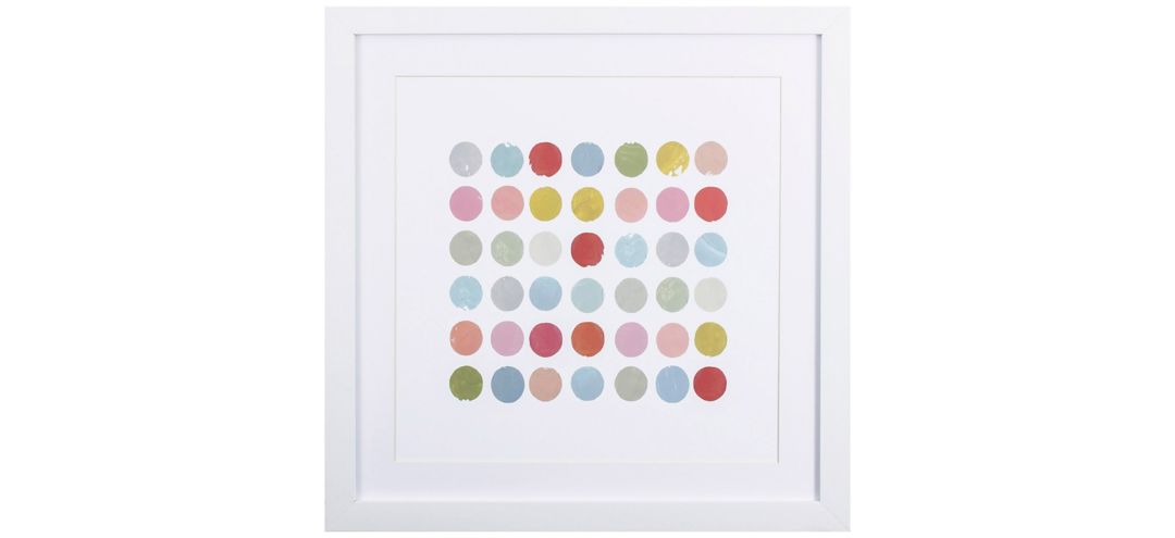 Colorful Dots Wall Art