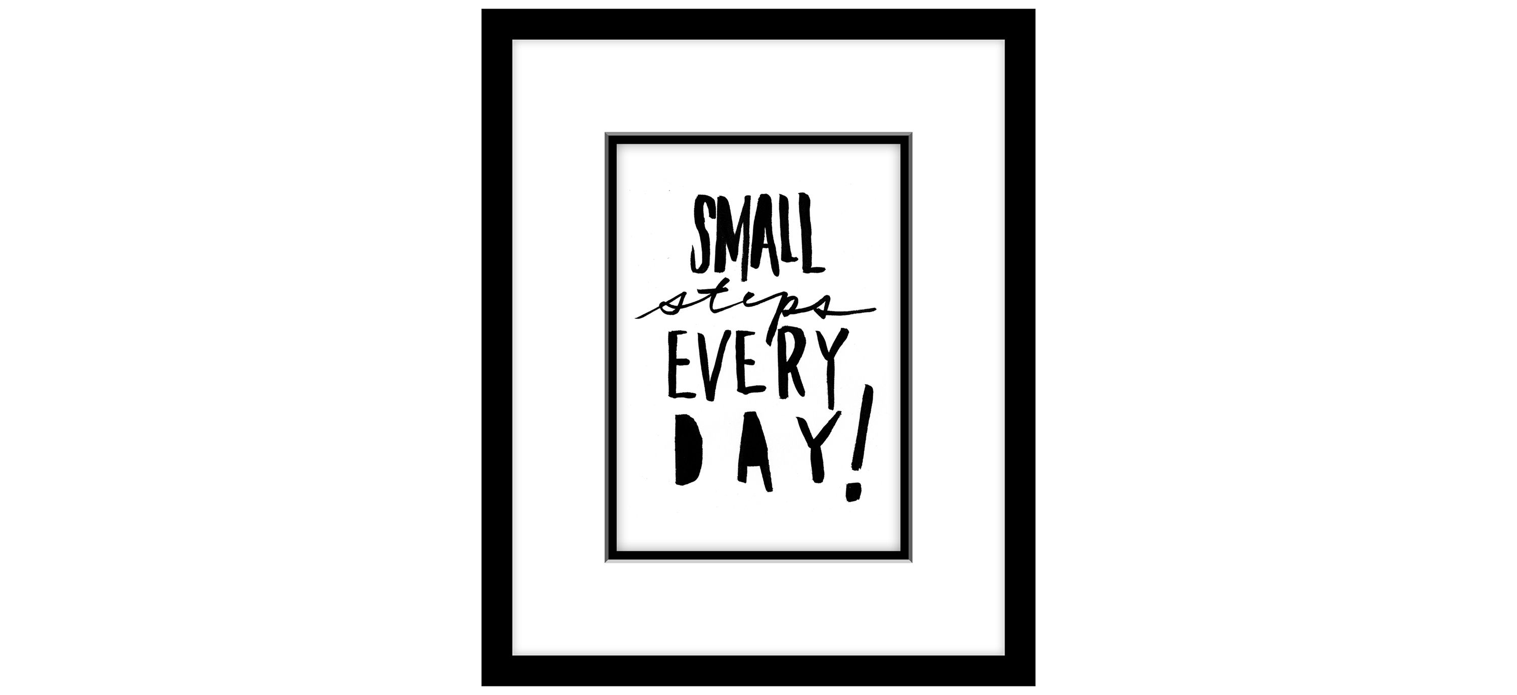 Small Steps Wall Art