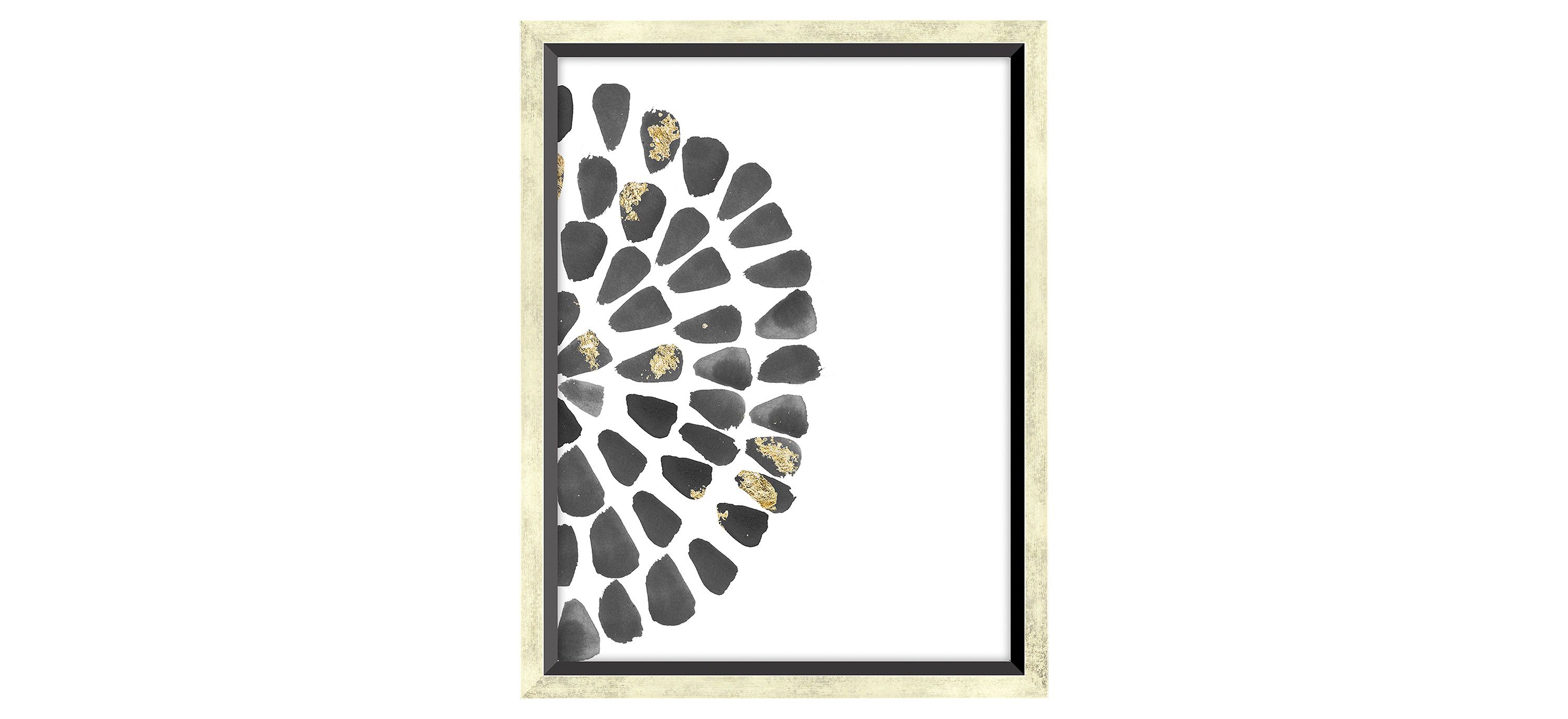 Array Black - Petal 1 Wall Art