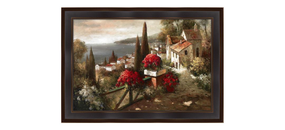120292379 Tuscany Framed Canvas Wall Art sku 120292379