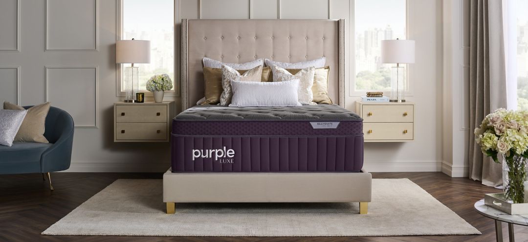 Purple Luxe RejuvenatePremier™ Medium Luxury Pillow Top Mattress