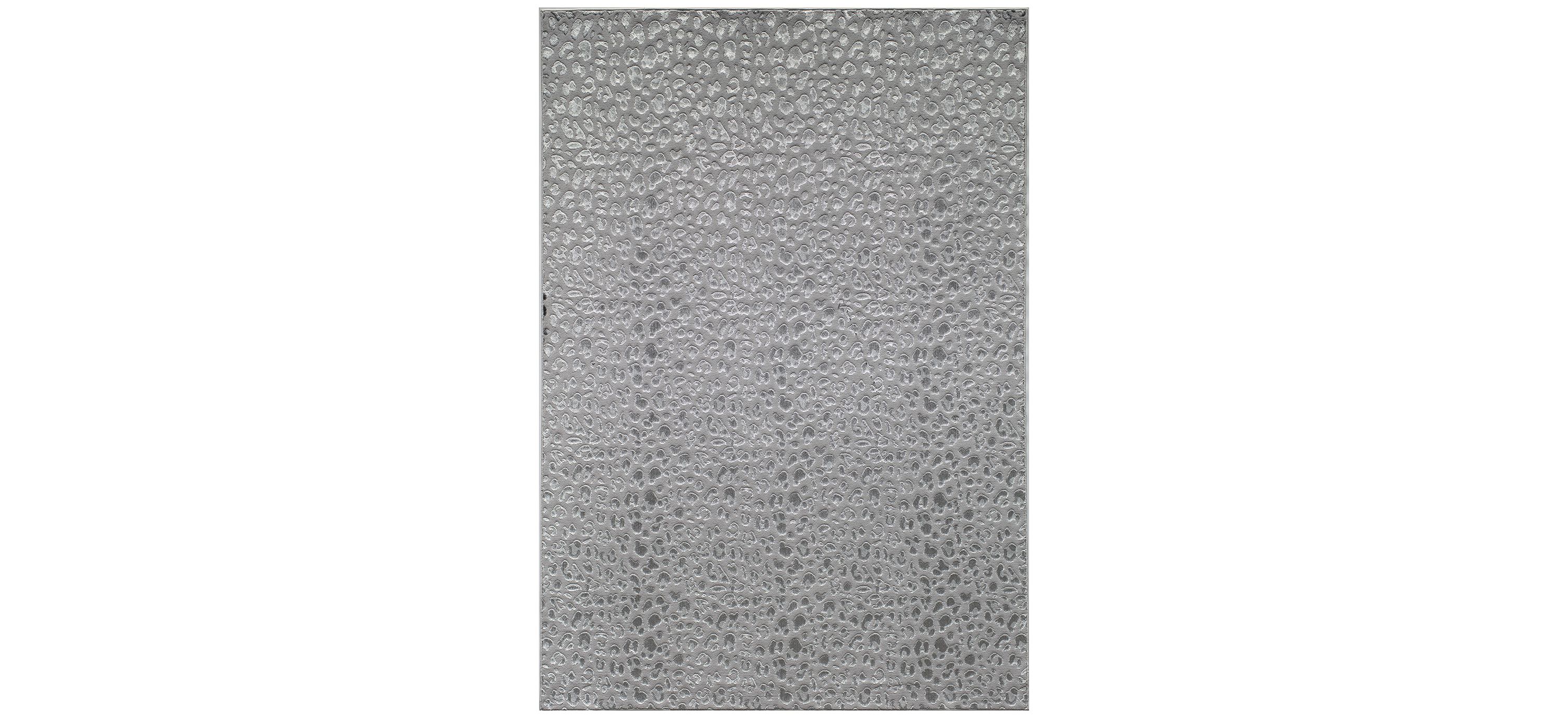 Natura Gray Leopard Area Rug