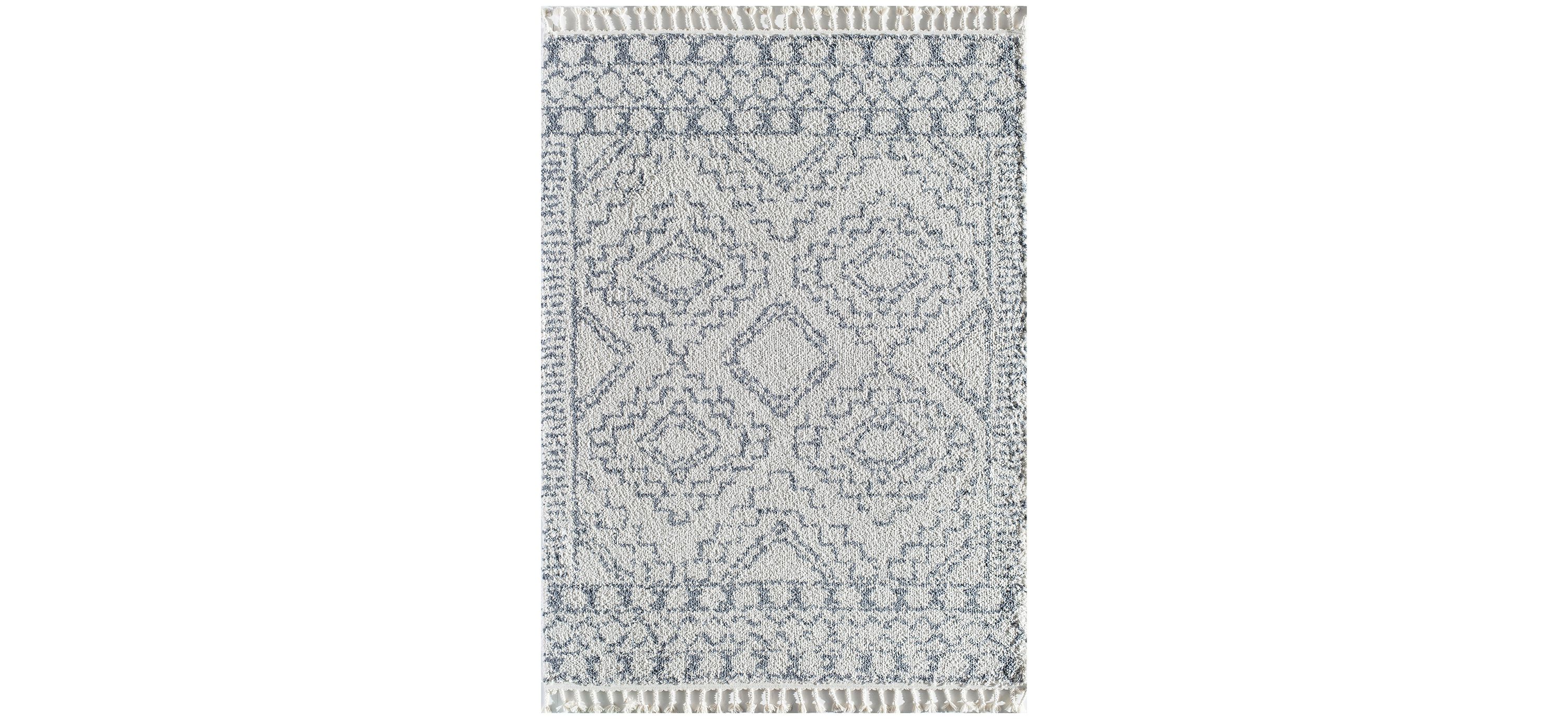 Moon Linen White Area Rug