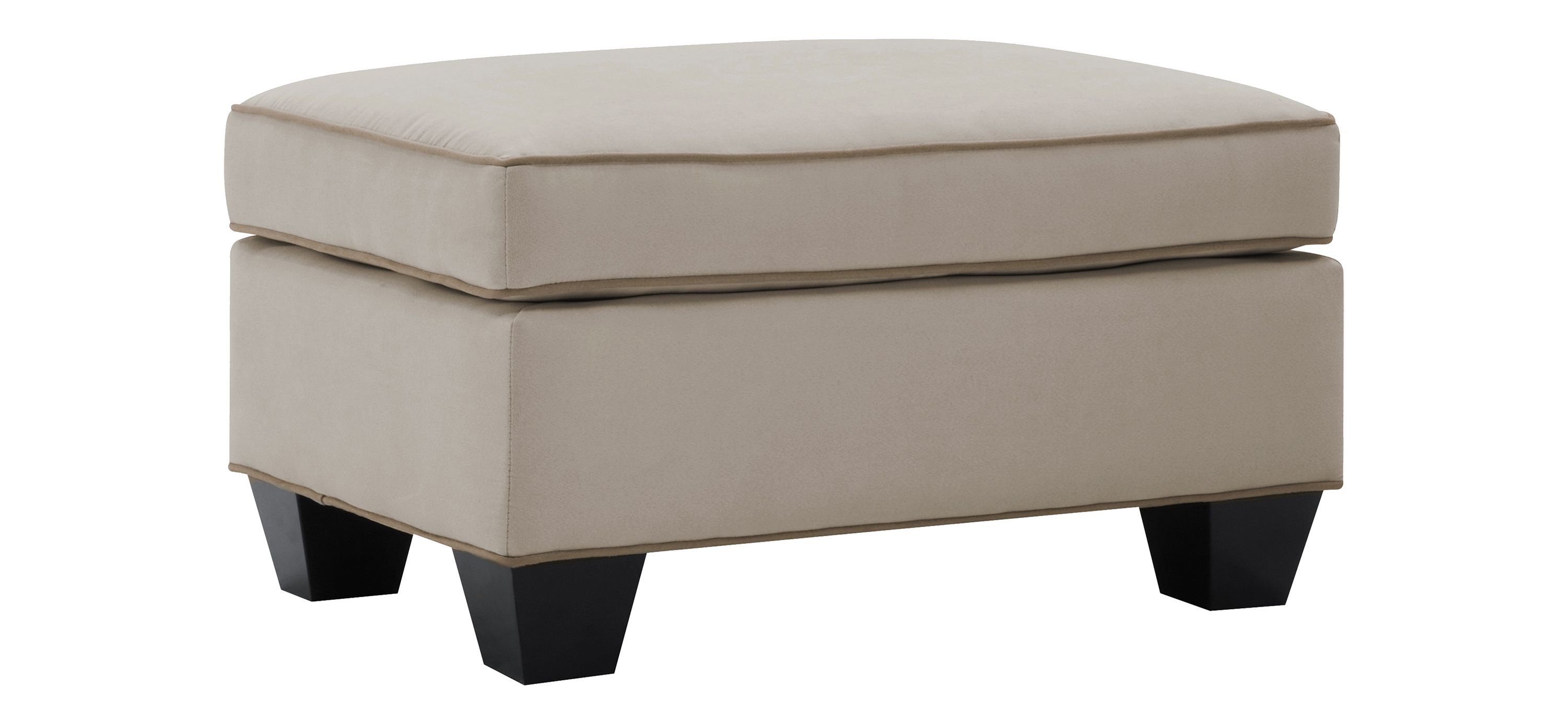 Briarwood Microfiber Ottoman