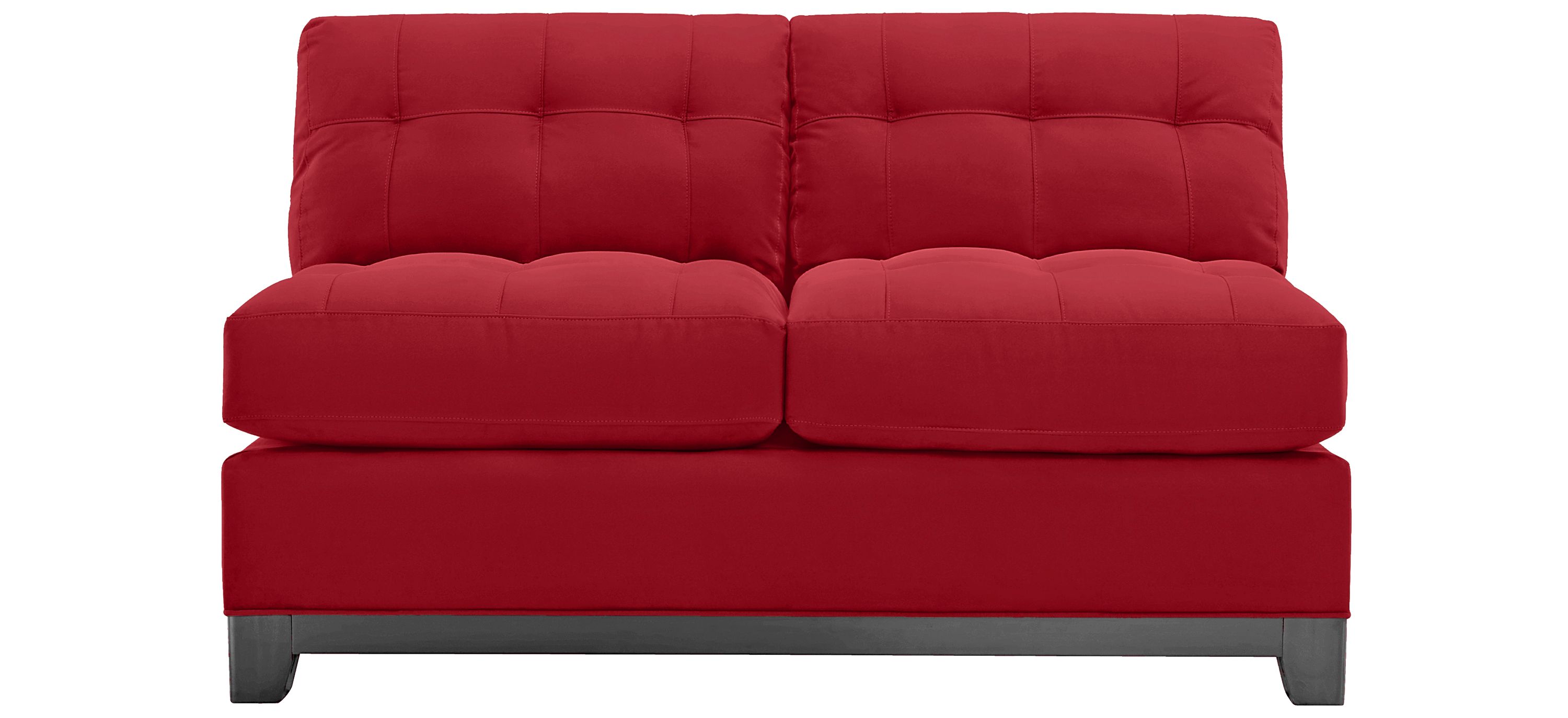Metropolis Armless Loveseat - 9164A-22CARDINALPSO - Living Rooms Beauty and comfort are the signatures of this Metr sku 9164A-22CARDINALPSO