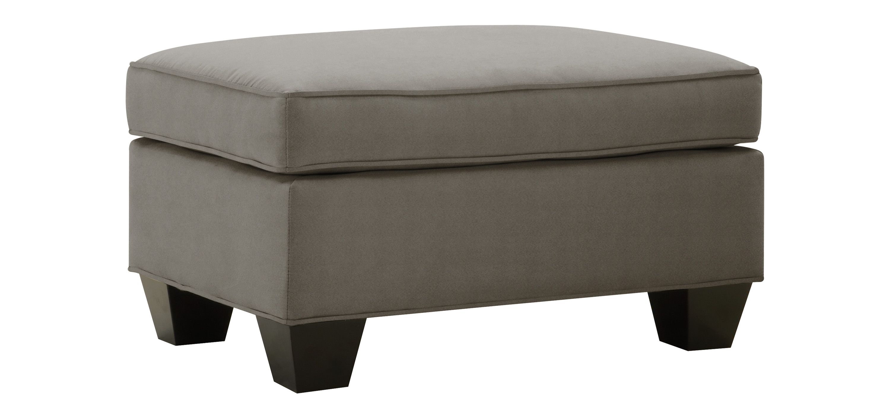 Briarwood Microfiber Ottoman