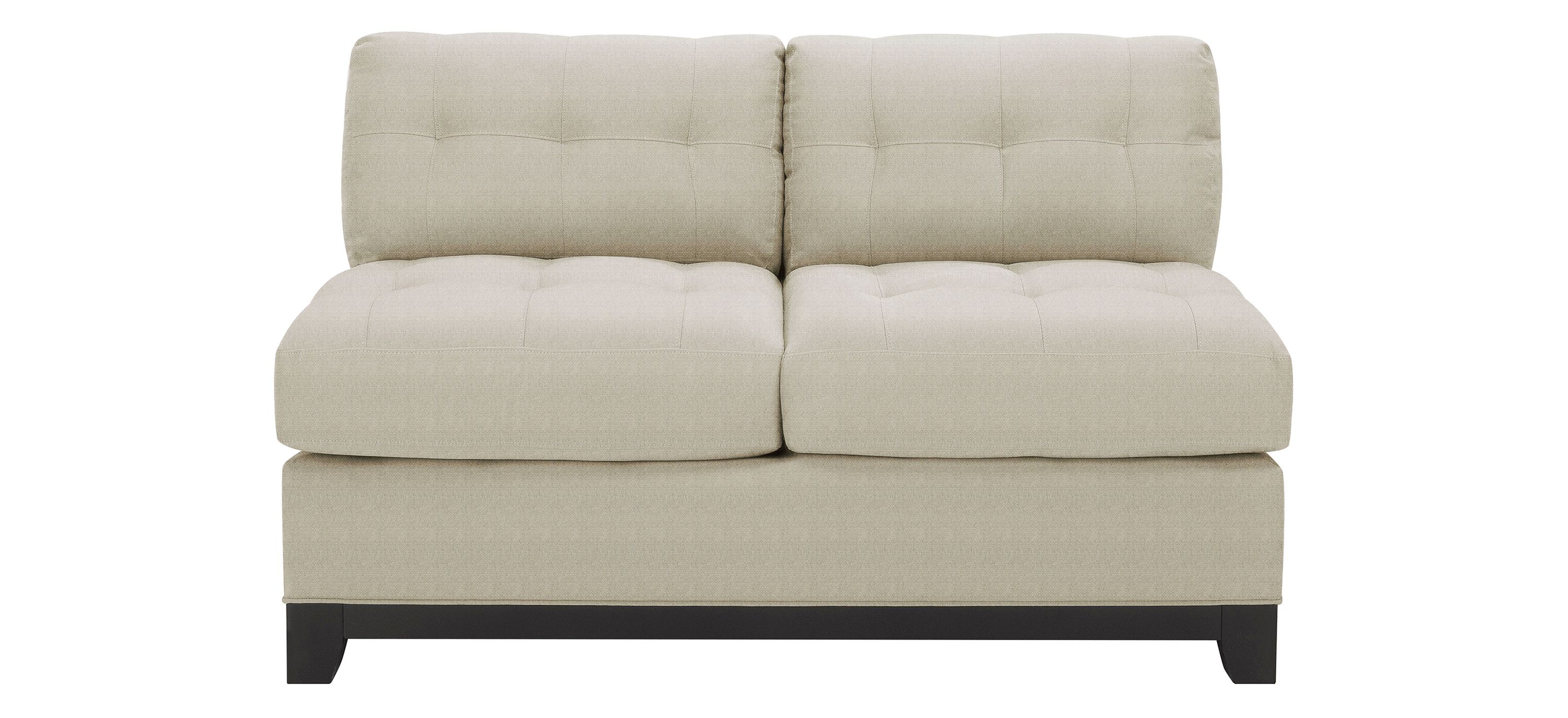 Metropolis Armless Loveseat