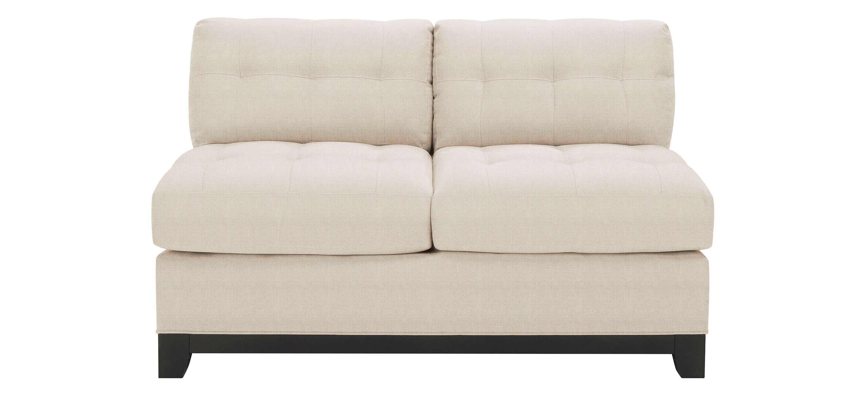 Metropolis Armless Loveseat
