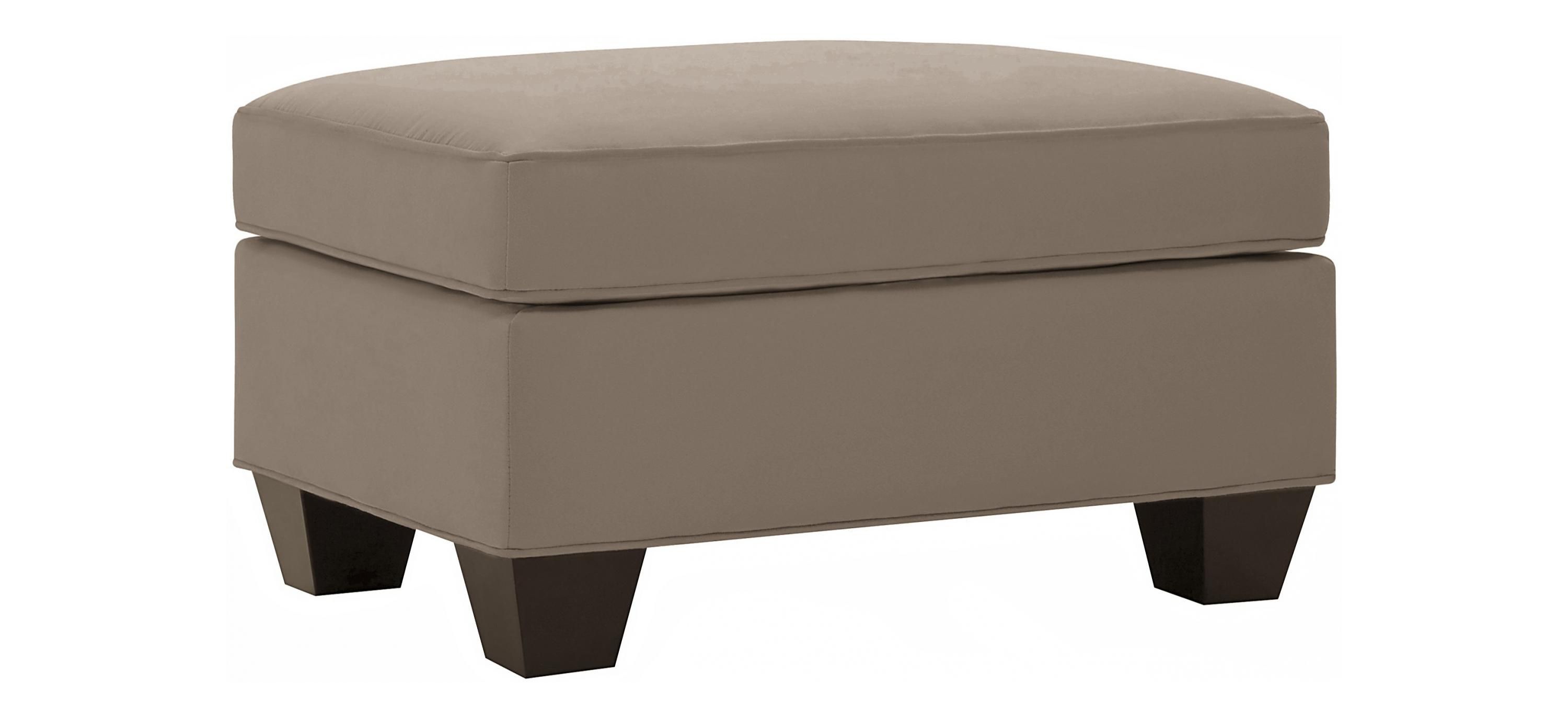 Briarwood Microfiber Ottoman