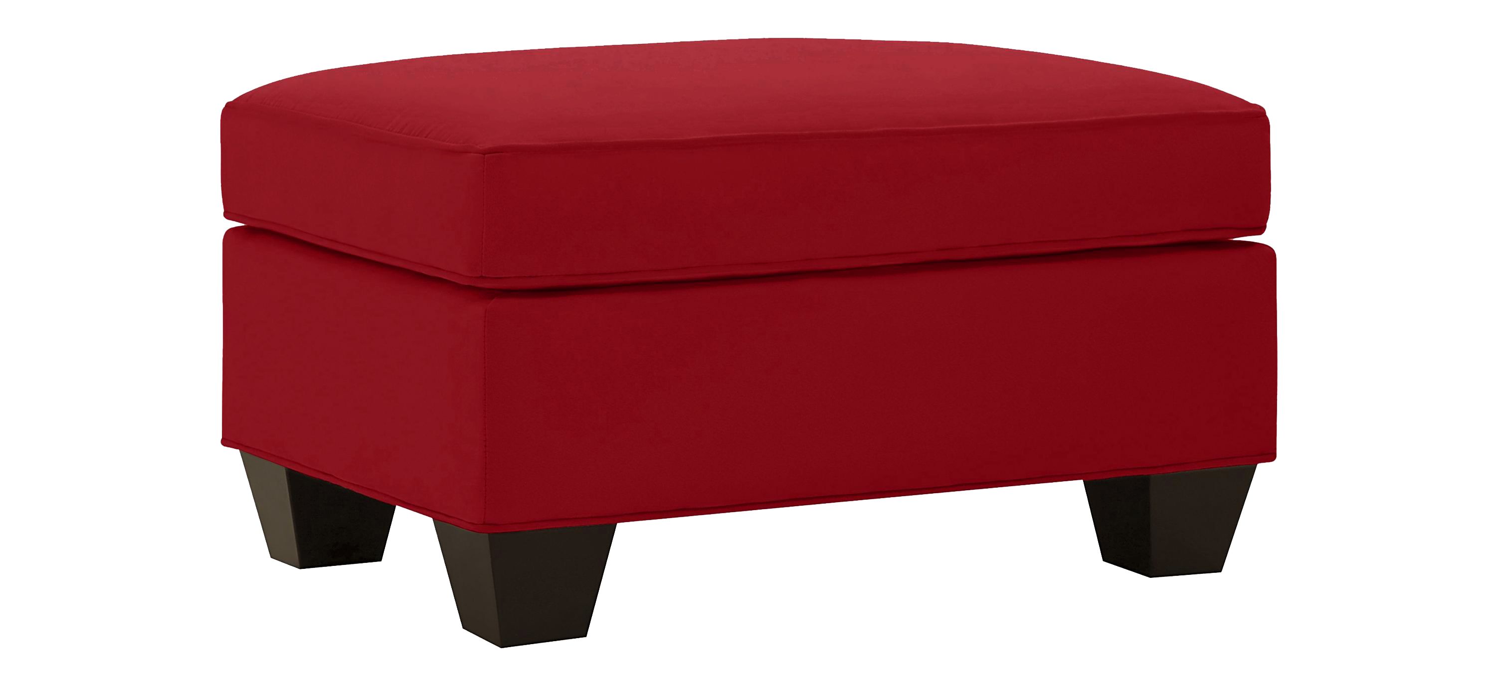 Briarwood Microfiber Ottoman