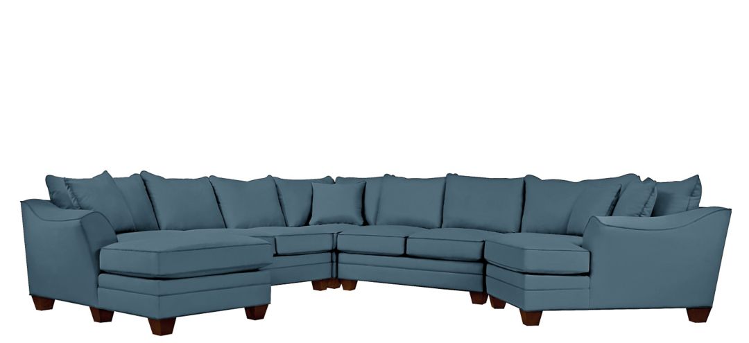 270946113 Foresthill 5-pc. Left Hand Facing Sectional Sofa sku 270946113