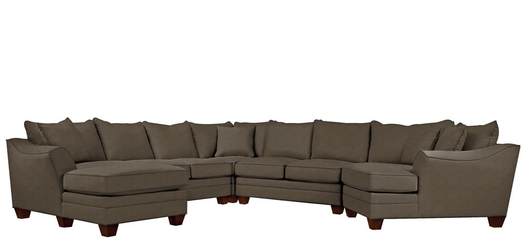 272276070 Foresthill 5-pc. Left Hand Facing Sectional Sofa sku 272276070
