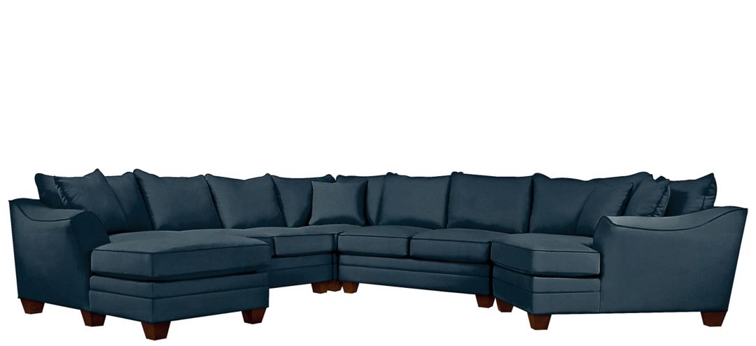 272276080 Foresthill 5-pc. Left Hand Facing Sectional Sofa sku 272276080