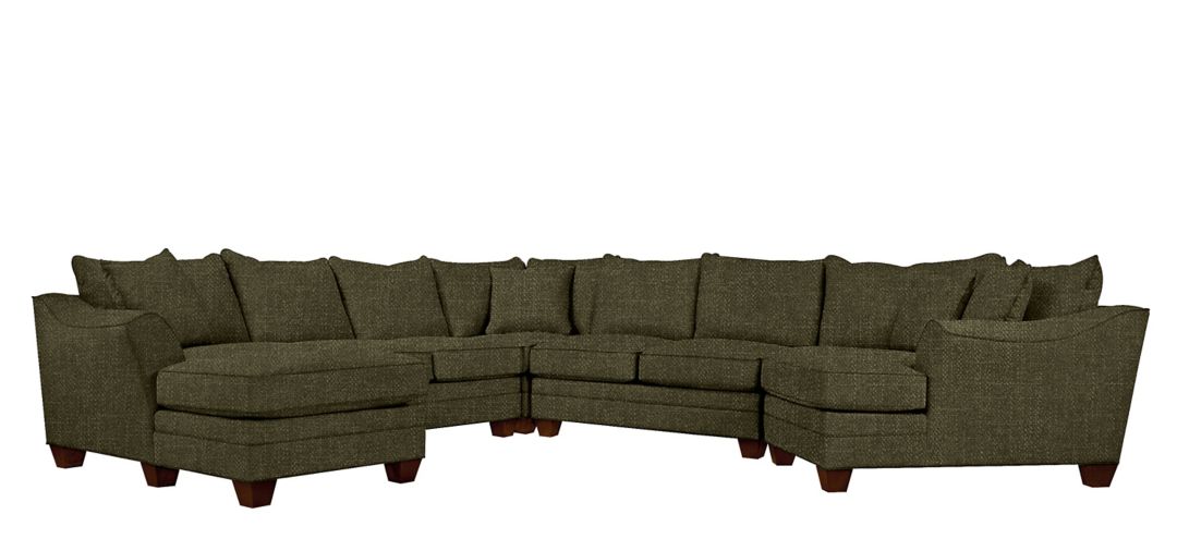 284356242 Foresthill 5-pc. Left Hand Facing Sectional Sofa sku 284356242