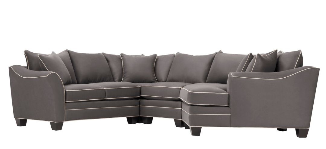 285292745 Foresthill 4-pc. Right Hand Cuddler Sectional Sofa sku 285292745